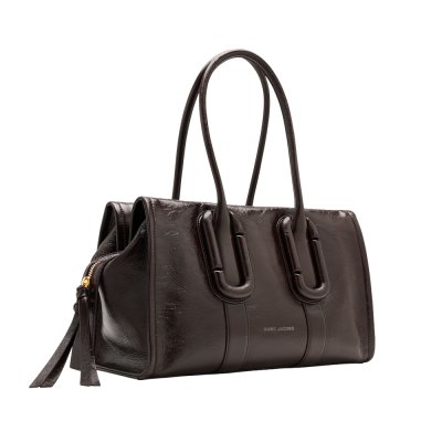THE BABE CITY TOTE IN CRINKLE LEATHER